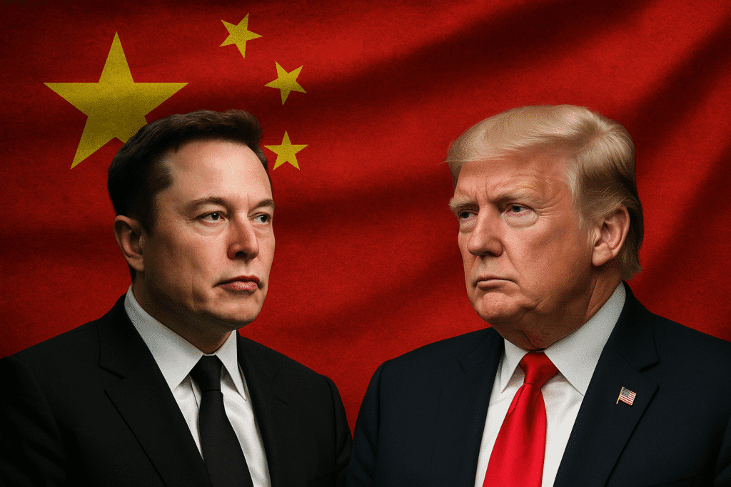 Trump excludes musk from a secret briefing on war with China